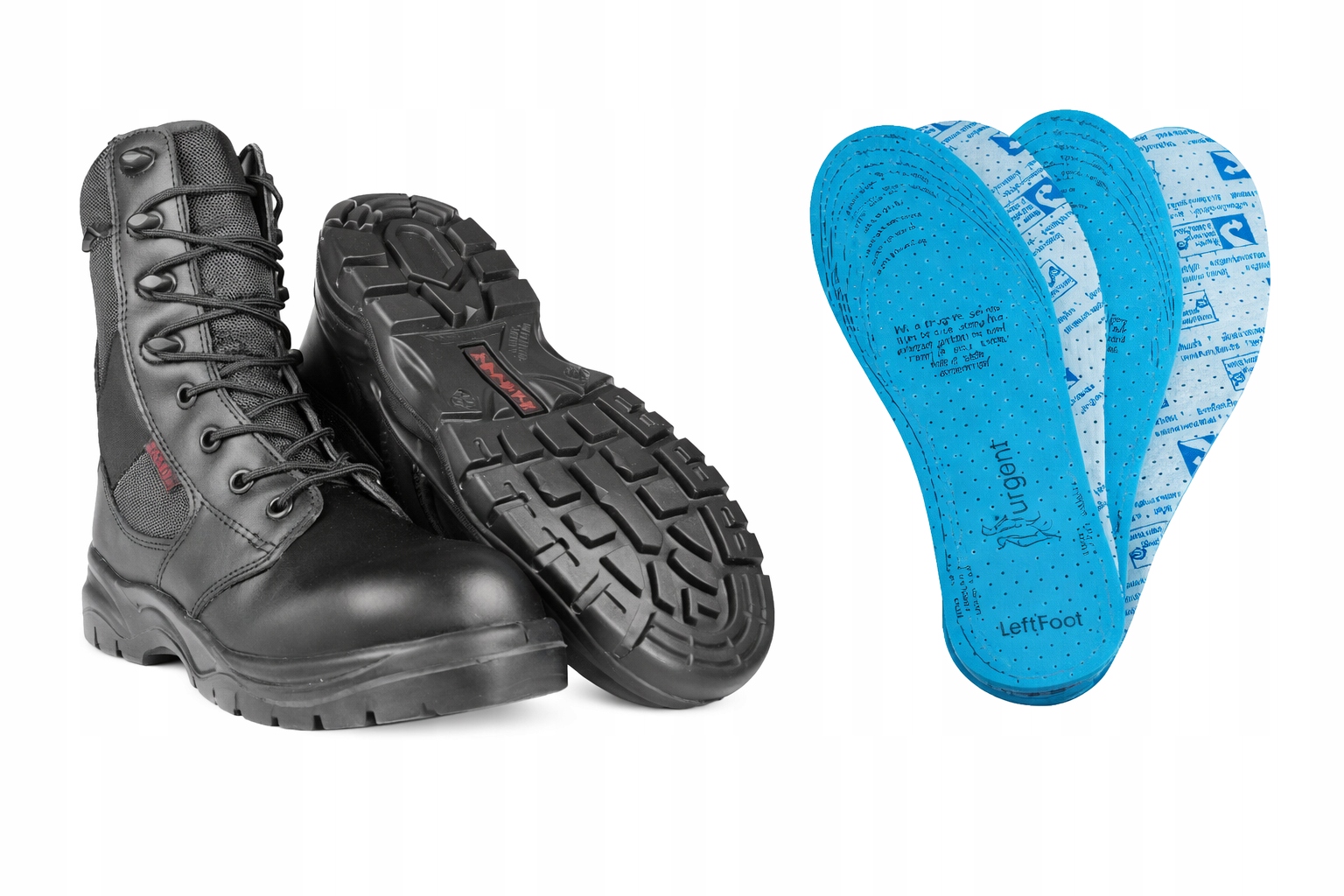 Buty Koszarowe Taktyczne Wojskowe Zephyr ZX07w Wkładki