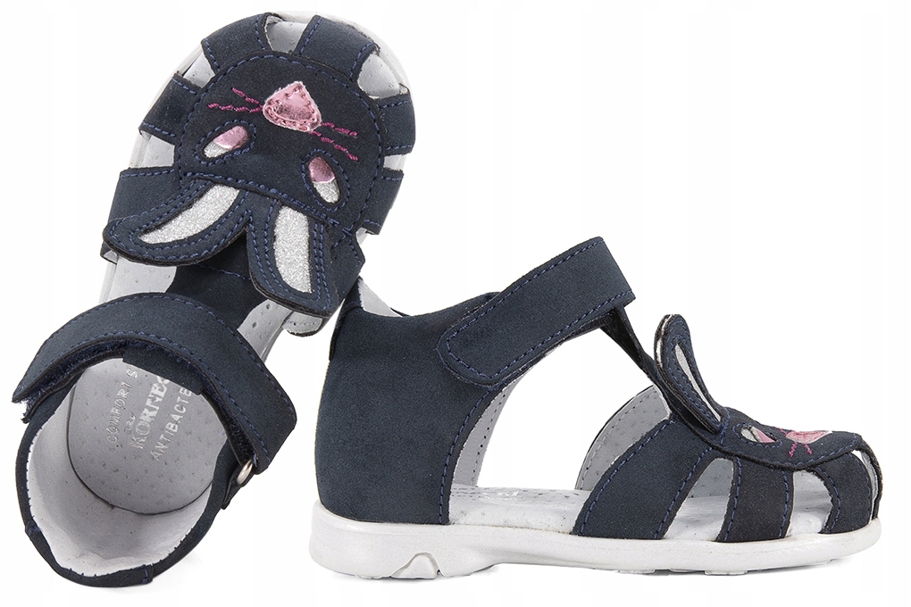 

Kornecki 6683 Sandałki Dziewczęce Sandały kotki 23