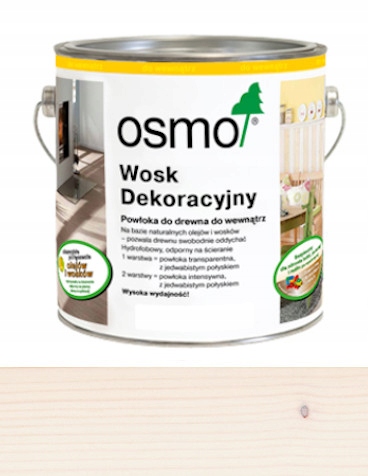 

Osmo Wosk dekoracyjny, olej 0,75L Biały