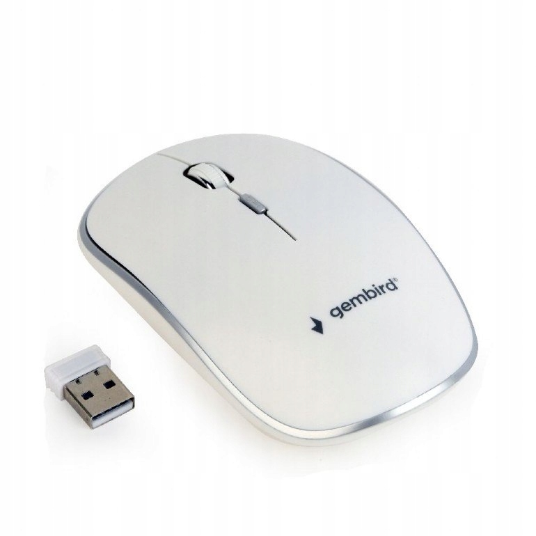 Gembird MUSW-4B-01-W Standard, No, White, No, Wire