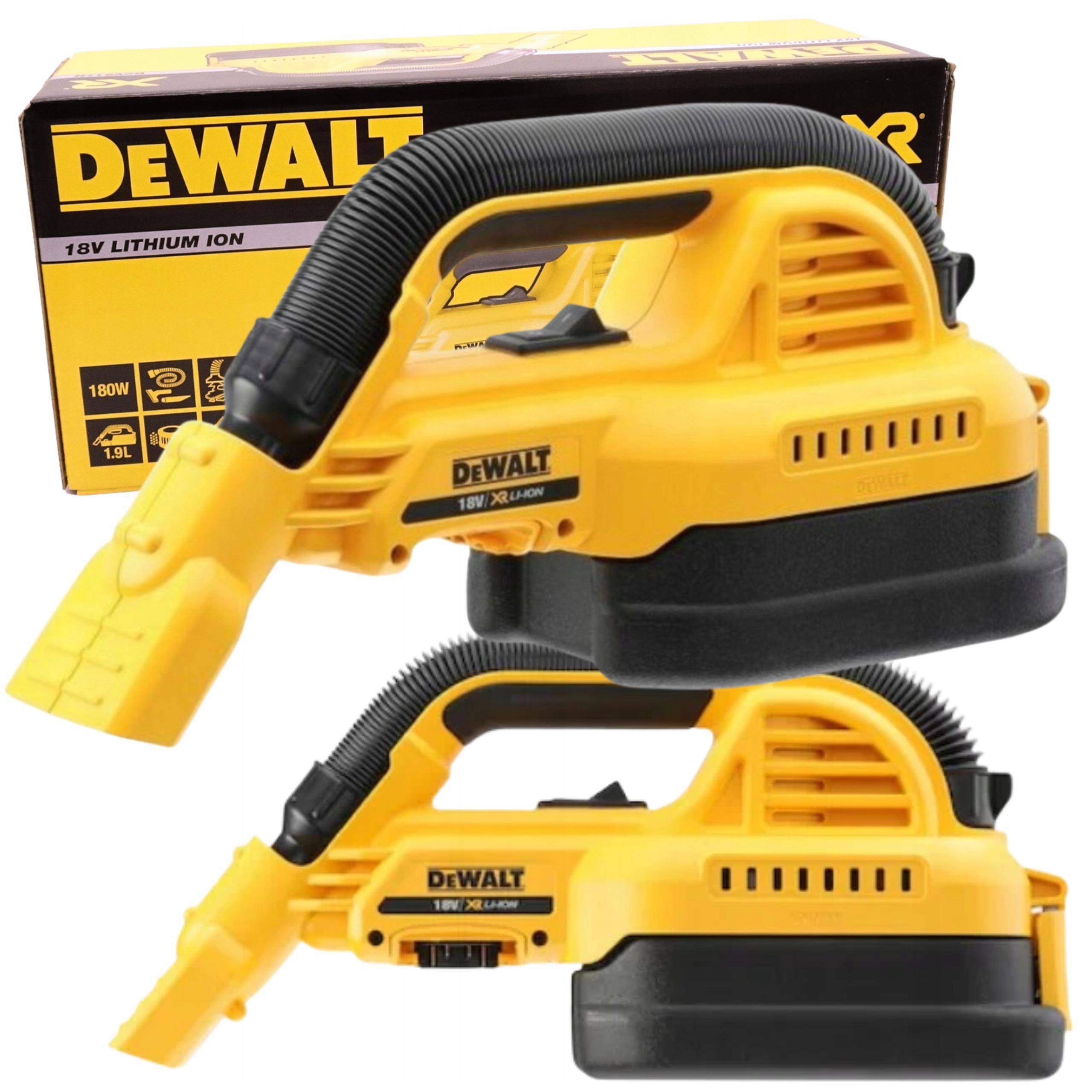 Akumulátorový Vysavač 18 V 1.9 L Dewalt DCV517N