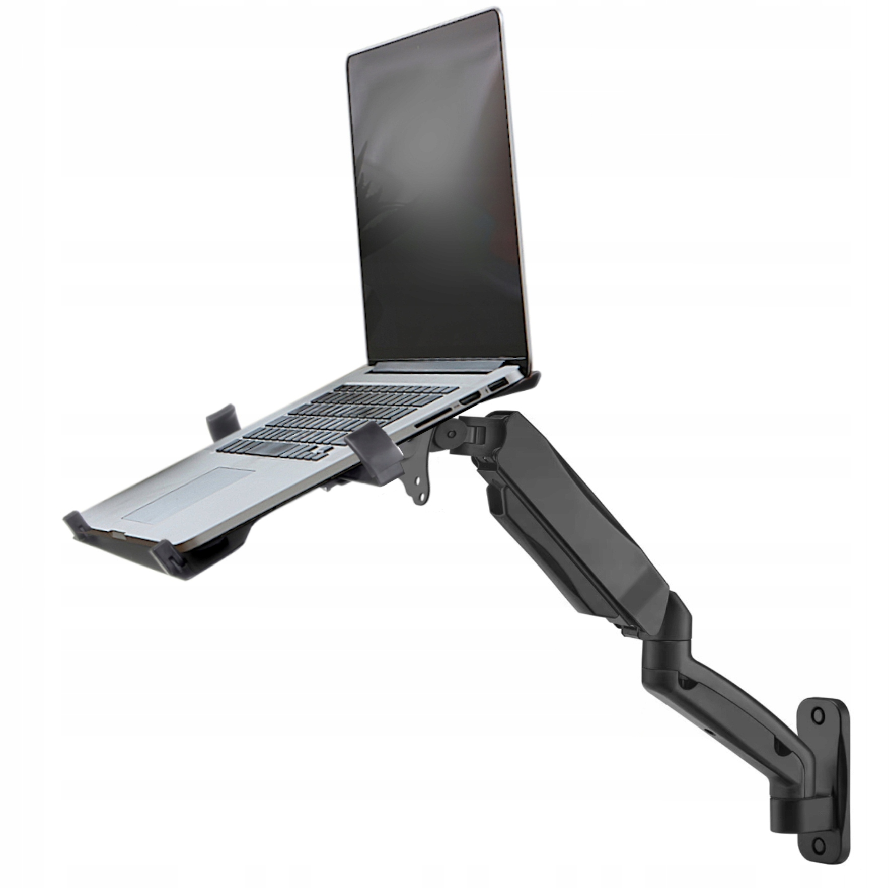 Uchwyt Do Laptopa Regulowany, Ścienny, Obrotowy, Uniwersalny Wysięgnik