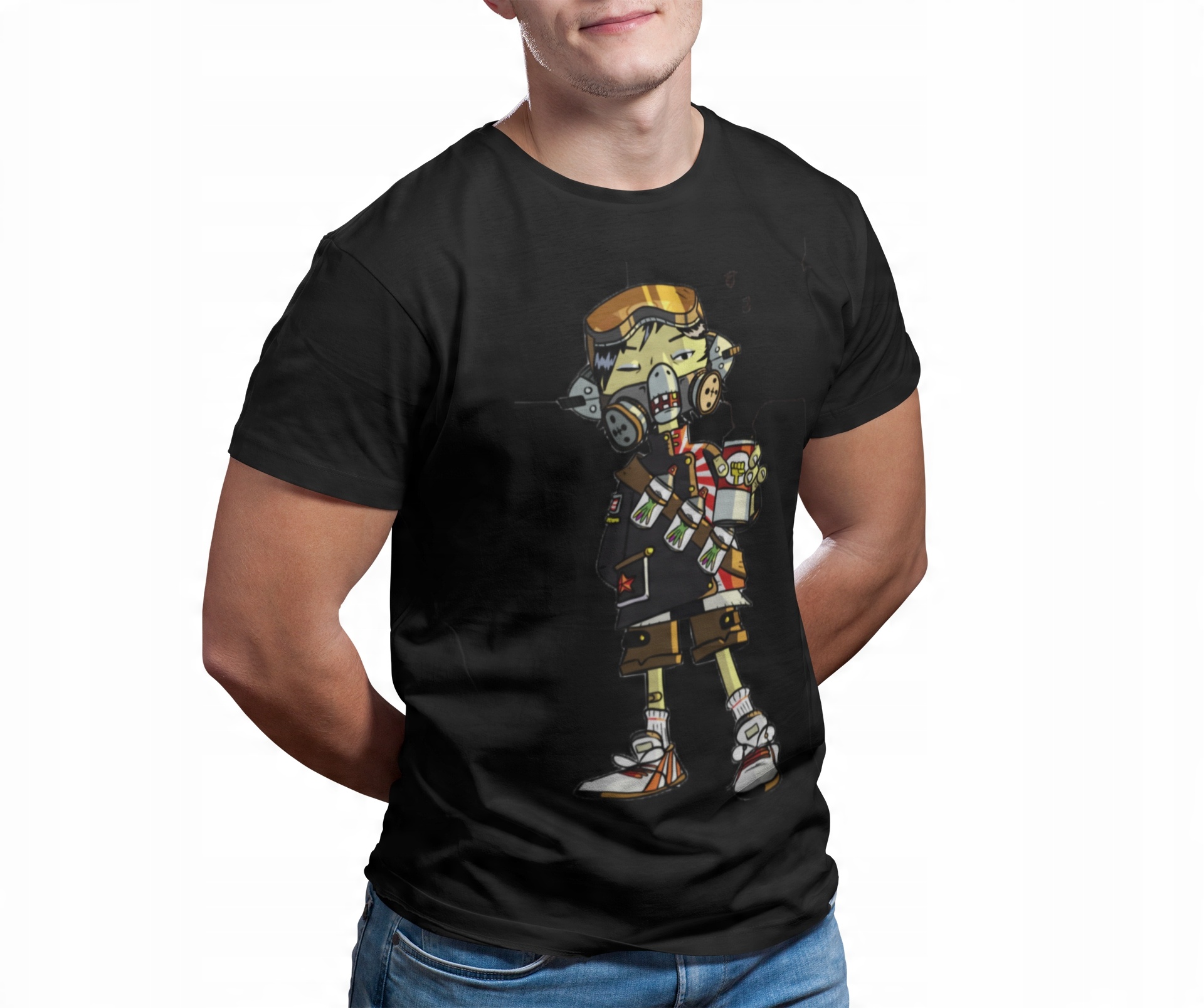 

Koszulka T- shirt Męska -gorillaz- L