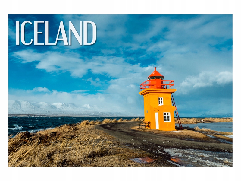 

Islandia Latarnia morska Magnes na lodówkę