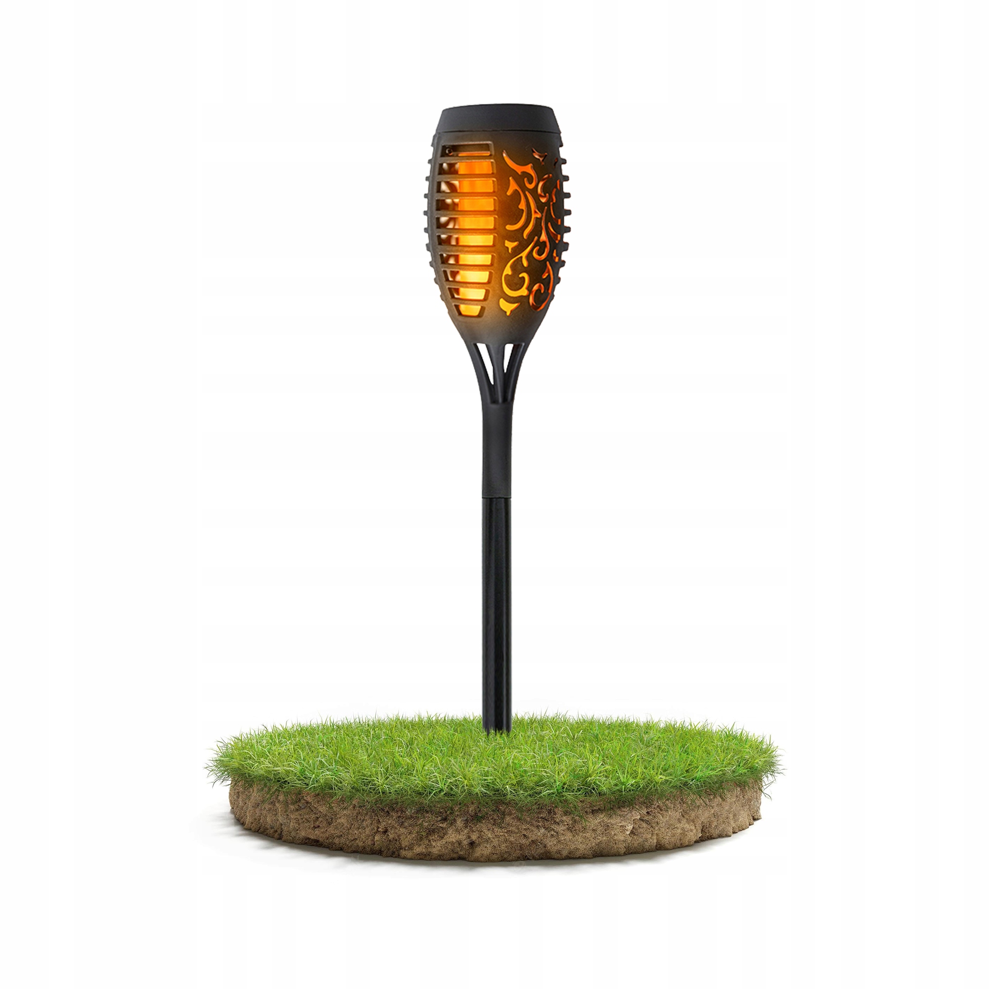 

Lampa Solarna Led Wbijana Pochodnia Płomień