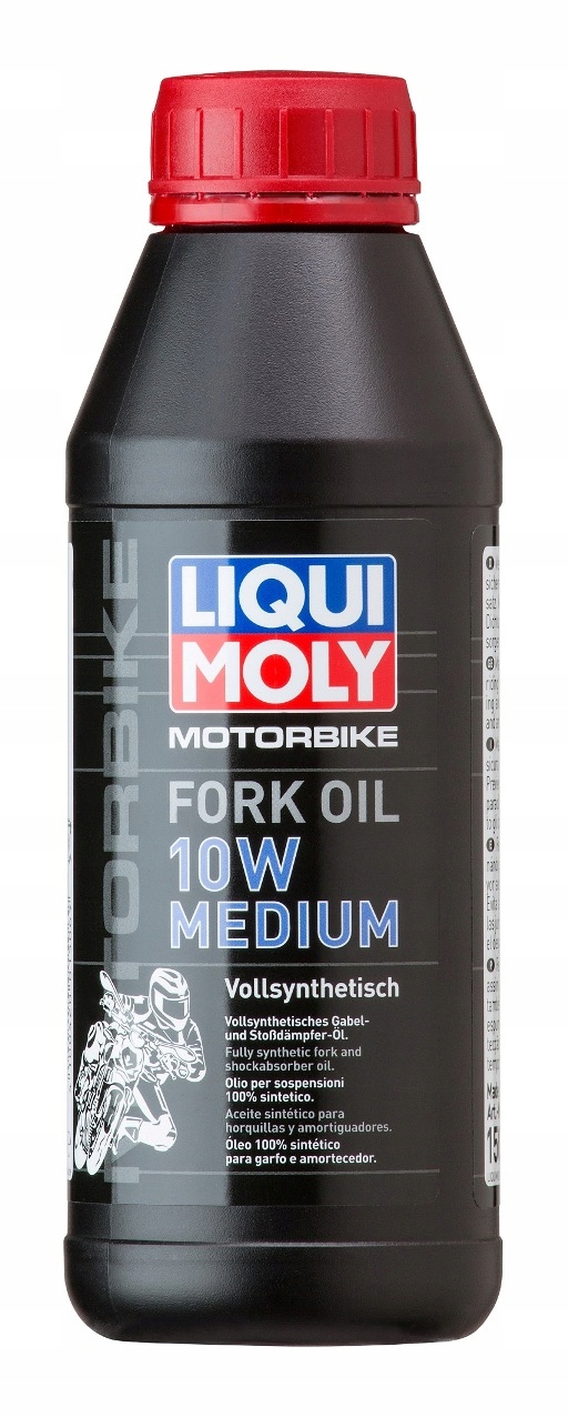 LIQUI MOLY MOTORBIKE FORK OIL 10W MEDIUM 500 ML