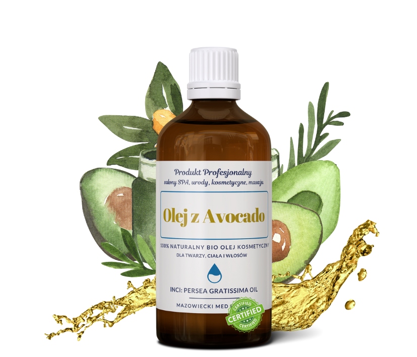 Olej AWOKADO Avocado 100 ml kosmetyczny do ciała