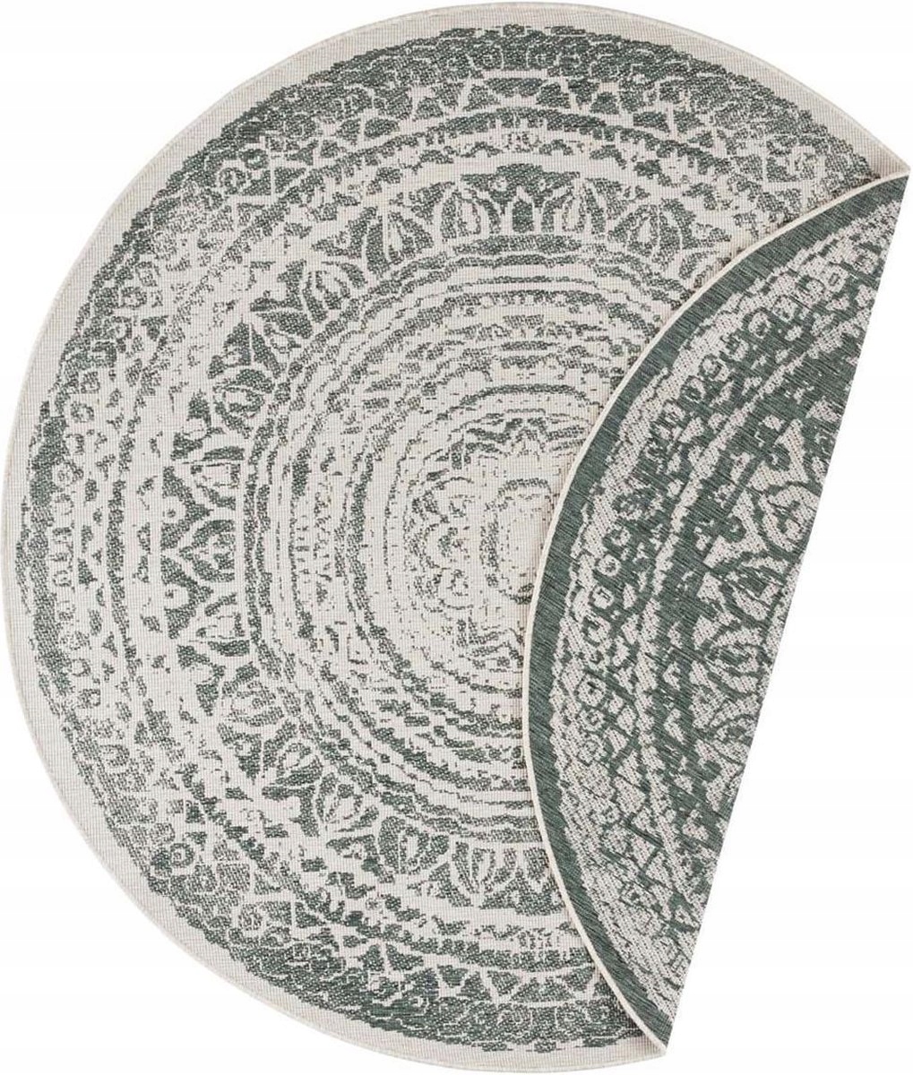 Koberec okolo Rosica 140 cm obojstranný, zelený