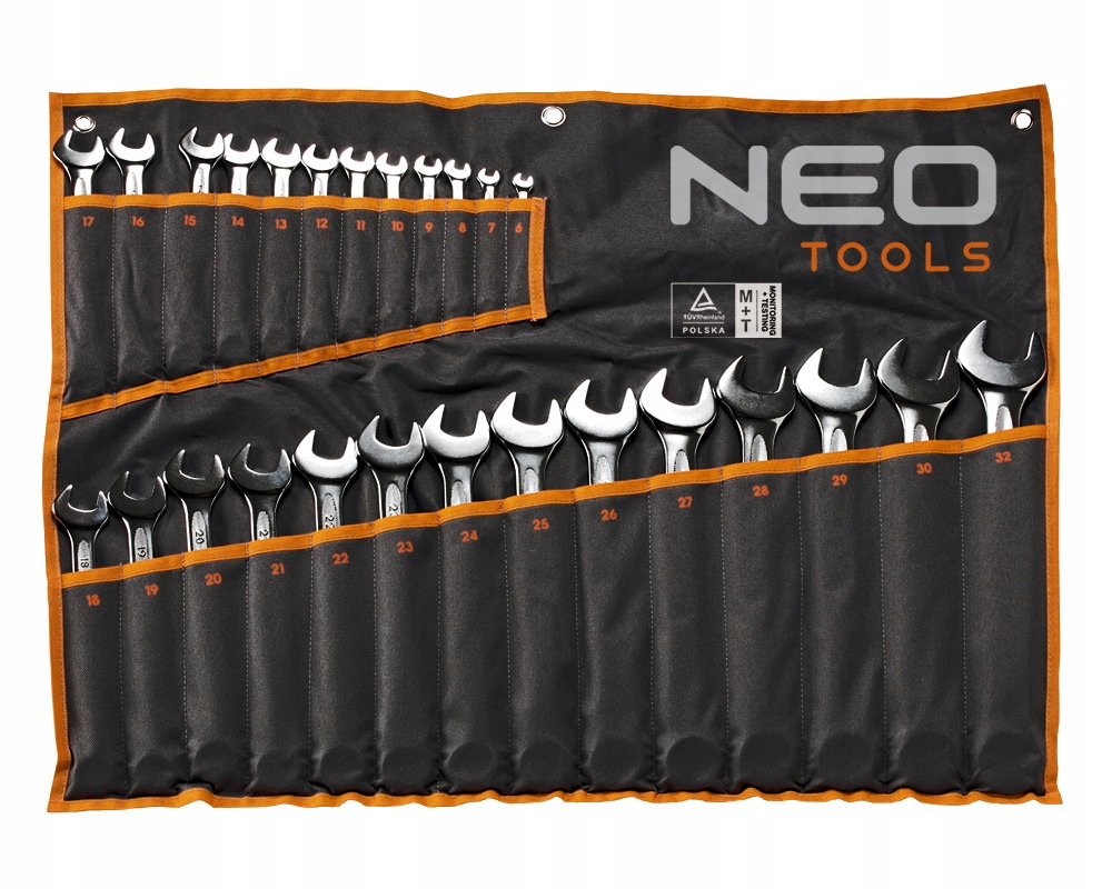 Sada očkoplochých kľúčov v puzdre 6-32 mm 26 ks 09-754 Neo