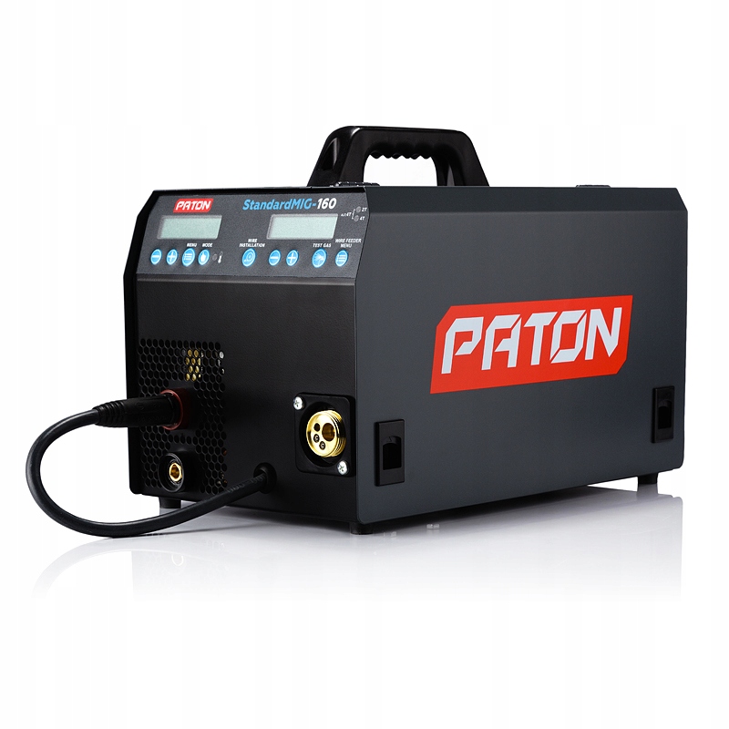 SPAWARKA INWERTEROWA PATON STANDARD MIG 160 MMA Waga urządzenia 11 kg