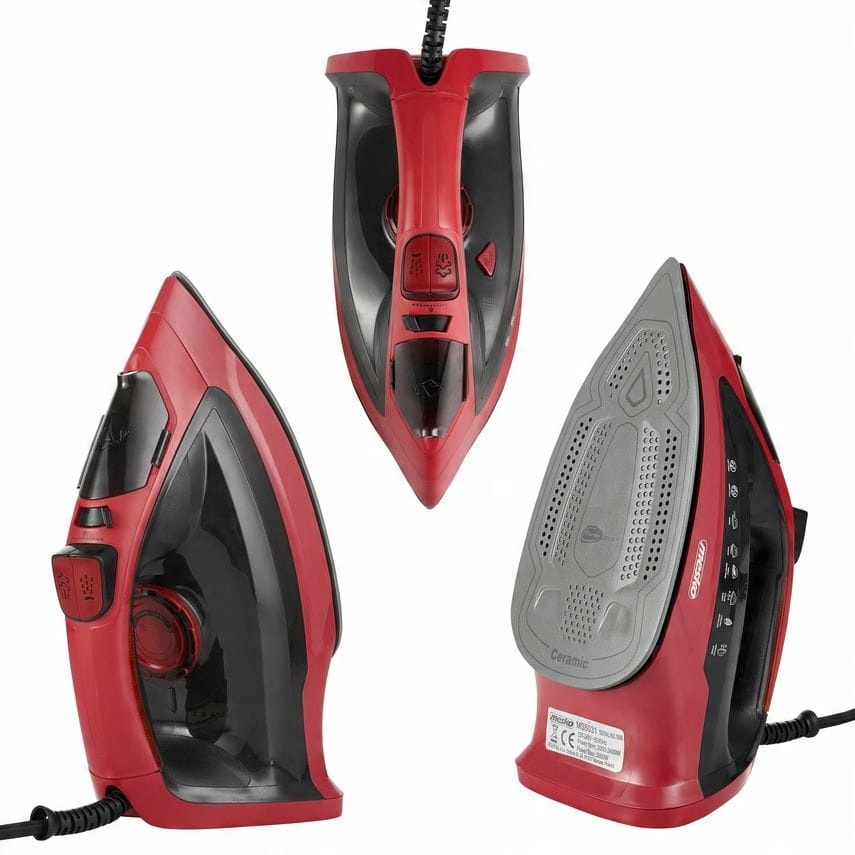 

Żelazko Ceramiczne Parowe Mocne 3000W MS5031