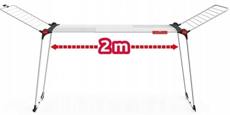 Suszarka Vileda Infinity FLEX Kod producenta Suszarka teleskopowa rozsuwana duża szeroka