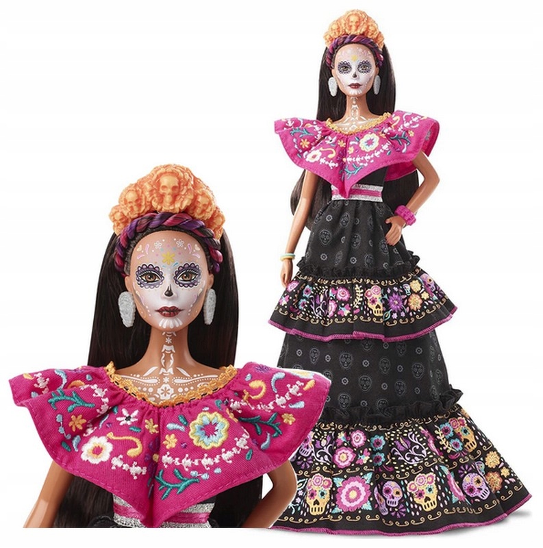 

Lalka Barbie kolekcjonerska Dia De Muertos 2021