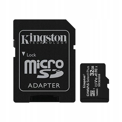 KINGSTON 32GB KARTA MICRO SD SDCS2 CL10 ADAPTER SD Kod producenta microSD (SDHC) Kingston 32 GB
