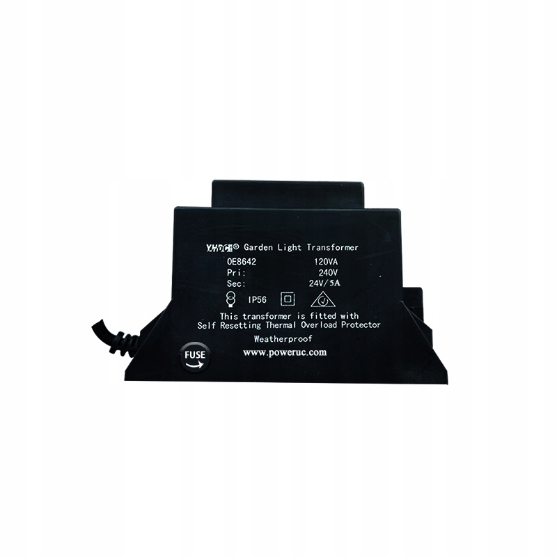 OE8642-120VA-230V/12V voděodolný transformátor