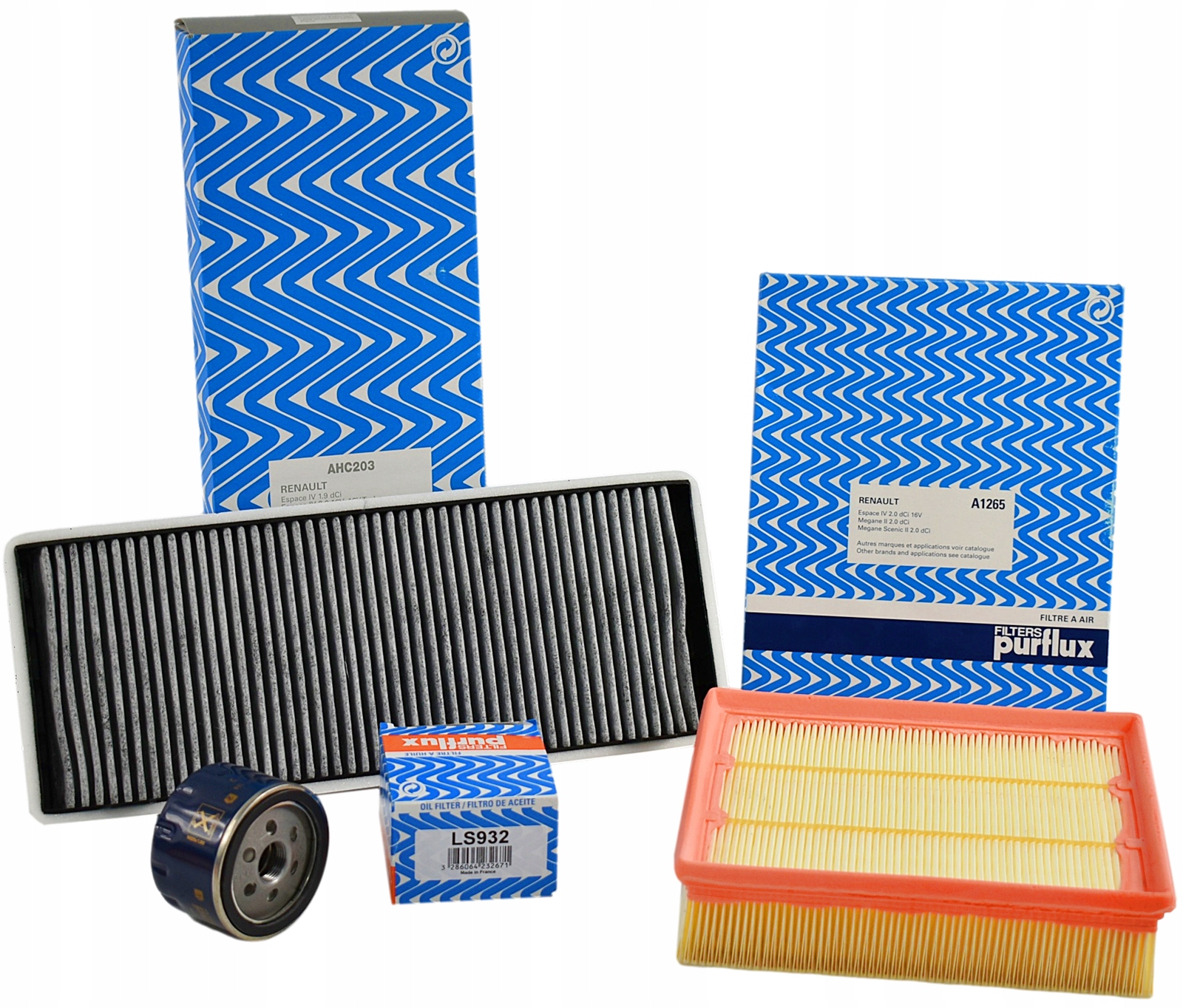 Purflux Sada Filtrů Renault Espace IV 4 2.0T
