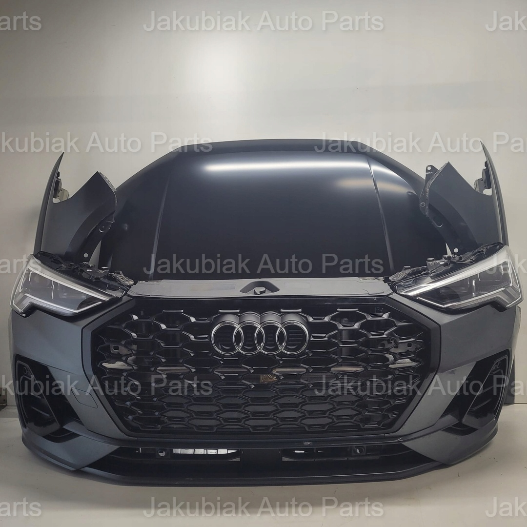 AUDI Q3 83A S-LINE FULL LED LAMPA ZDERZAK BŁOTNIK KOMPLETNY PRZÓD