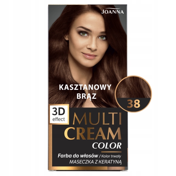 

Joanna farba do włosów kasztanowy brąz 38