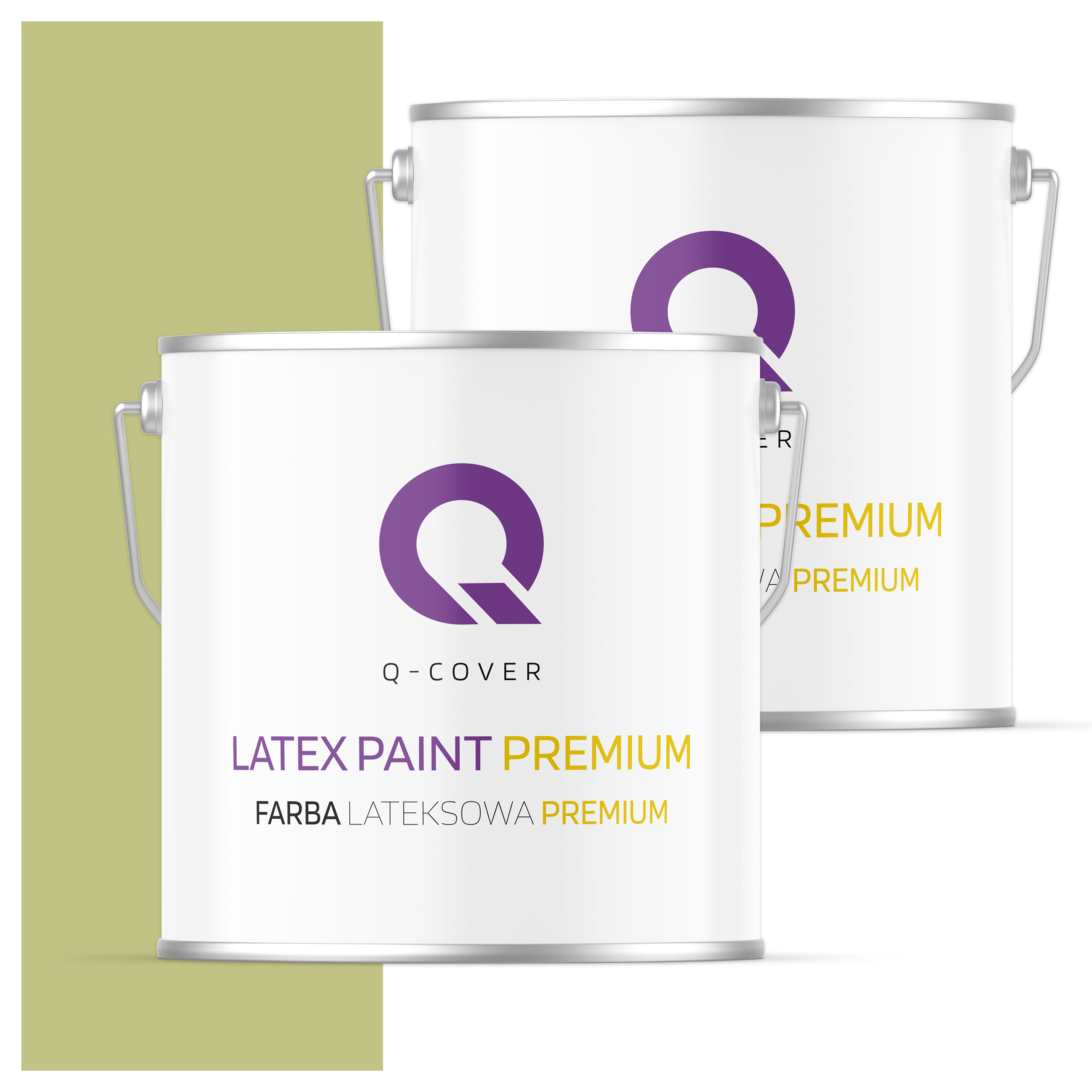 Umývateľná farba na steny stropov 5L Hlboká matná hrachová H2451