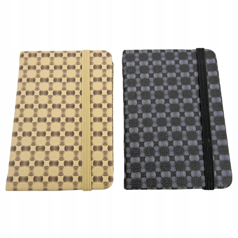 Elegancki Książkowy Notes na Gumce DOBREJ JAKOŚCI