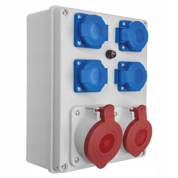 Prenosný Stavebný Rozvádzač R-box 240 32A 16A 250V IP44