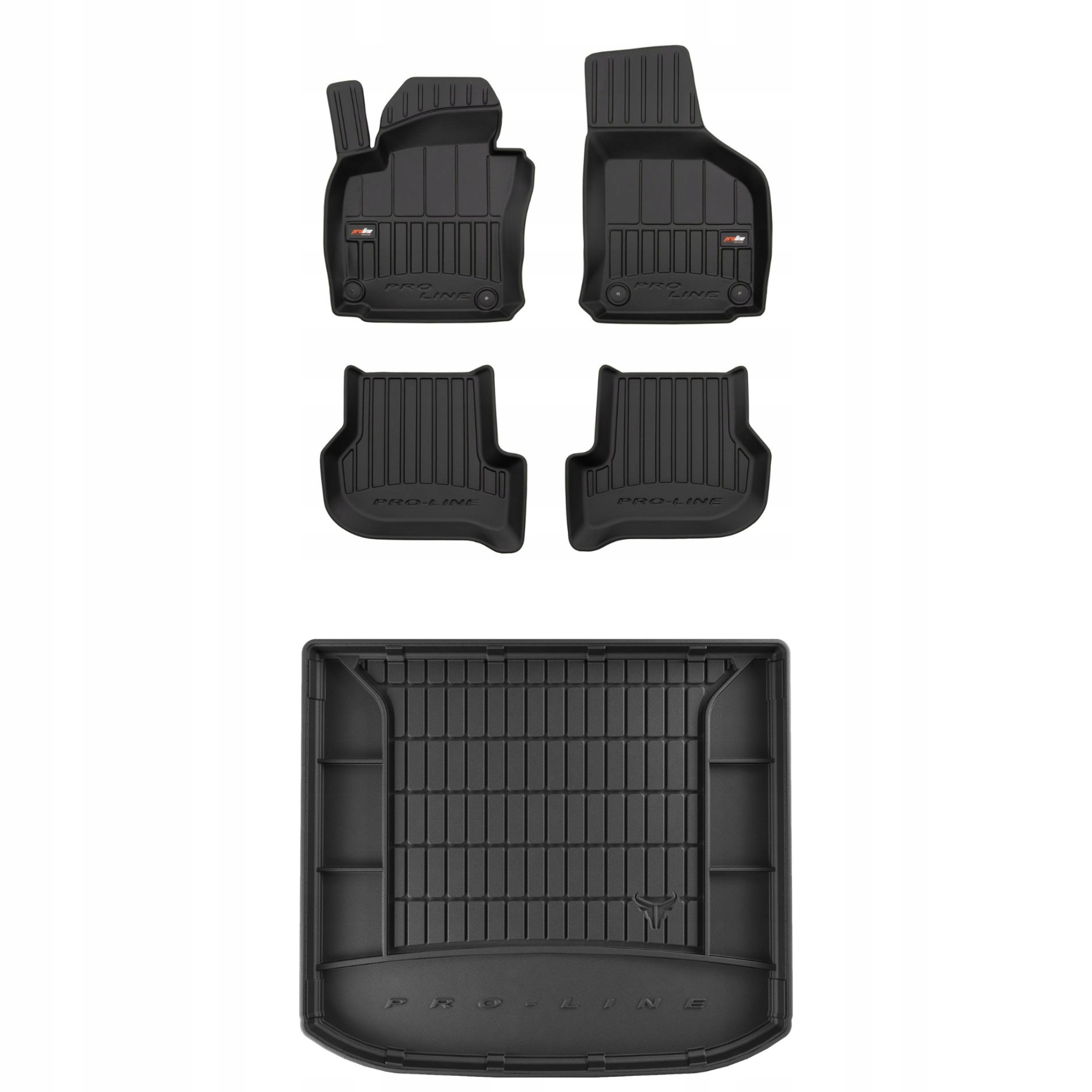 Sada gumových koberců a rohoží pro Seat Toledo III 2004-2009