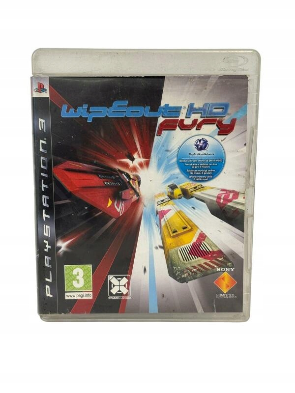 Gra PS3 WIPEOUT HD FURY