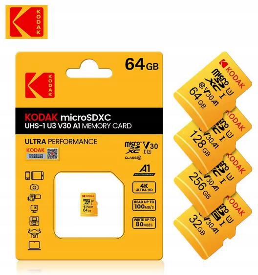 Karta-microSD-Kodak-U3-V30-A1-