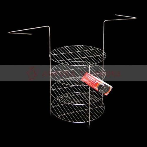 Regál (mřížka) 4-podlažní velký