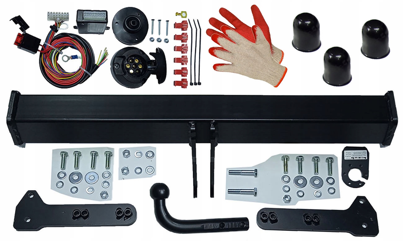 2100kg HAK HOLOWNICZY z MODUŁEM+KAPTURKI +WIĄZKA VOLVO XC60 I1 2008-2018+FL Rodzaj kuli Odkręcana