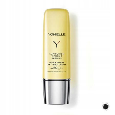 Yonelle Lumifusion Vitamin C krém SPF50 proti pigmentovým skvrnám 50 ml