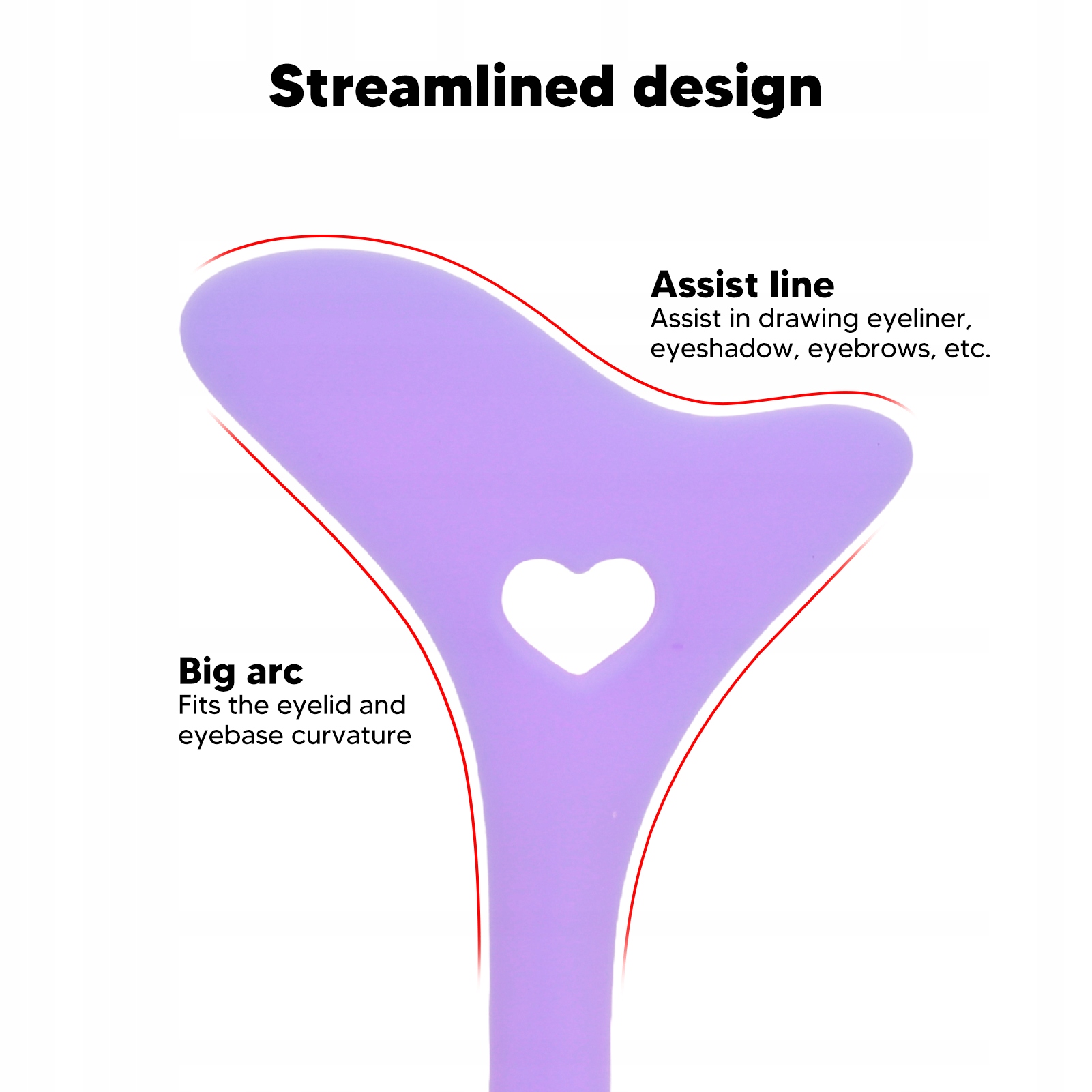 POMOC DO MAKIJAŻU EYELINERA SILIKONOWA Marka inna marka