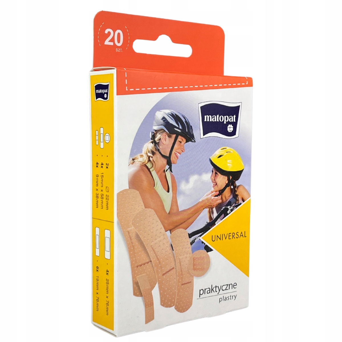 

Plastry z opatrunkiem MIX 20szt. Matopat