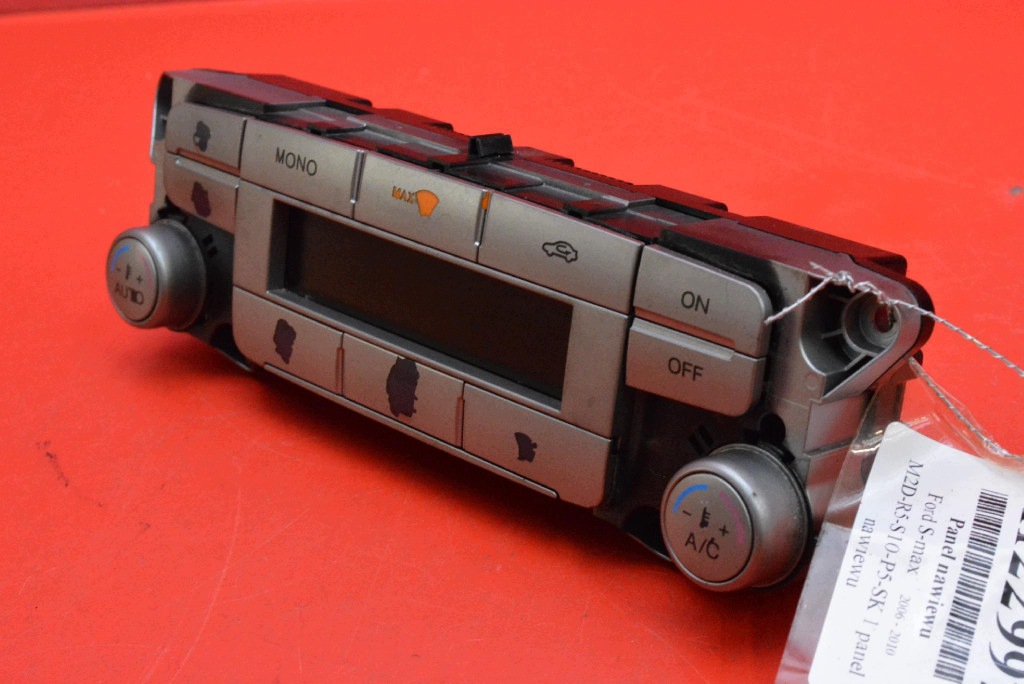 control panel air conditioning devices KLIMY 7S7T-18C612-CF FORD S-MAX MK1 06-10