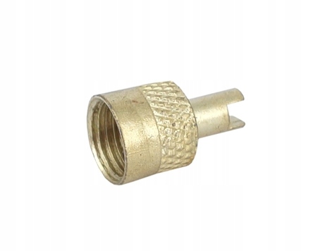 

Nakrętki na wentyle metalowe z kluczykiem 4szt