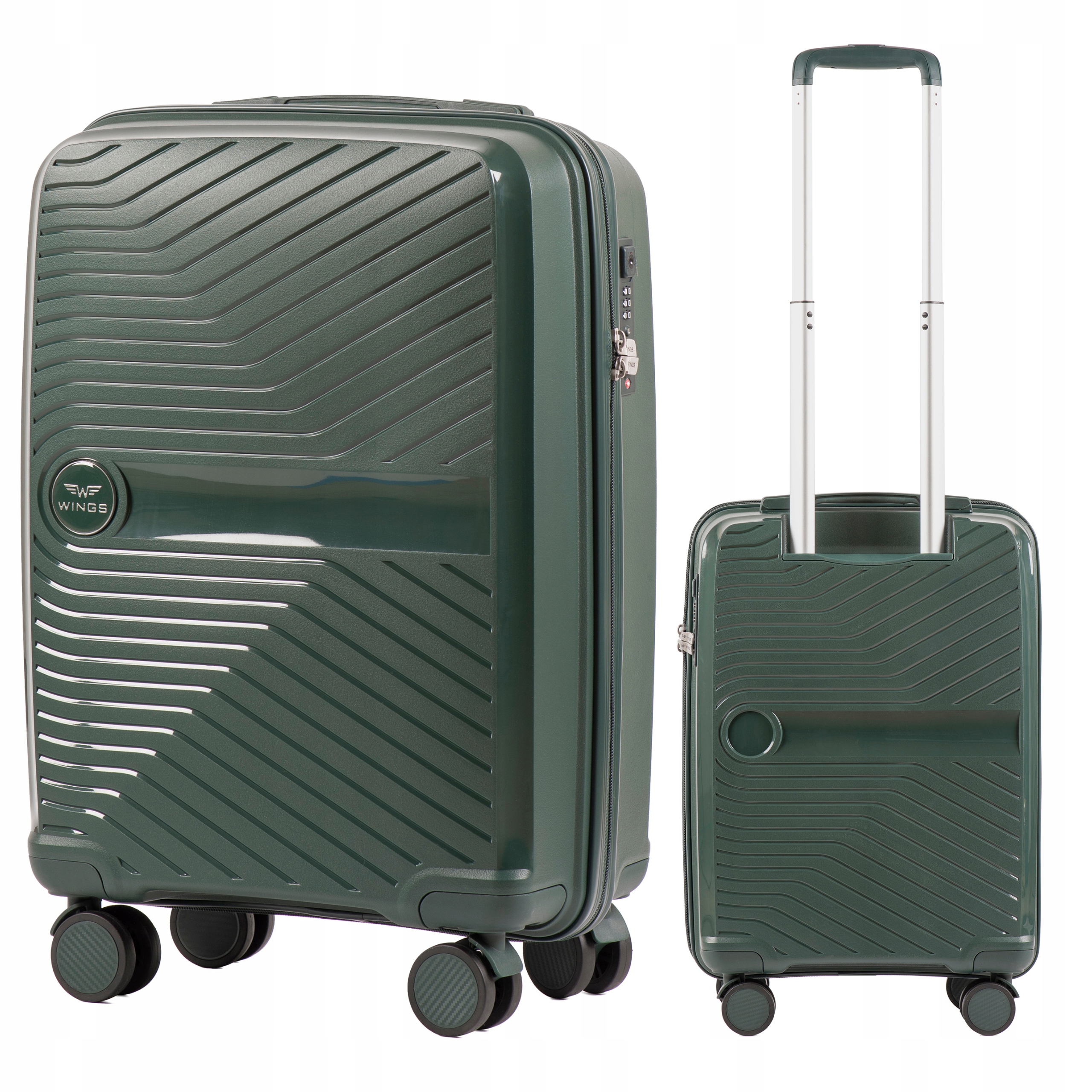 Walizka twarda kabinowa Wings polipropylen Lapwing 39 l