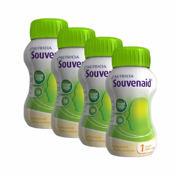 

Souvenaid, płyn, smak waniliowy, 4x125ml