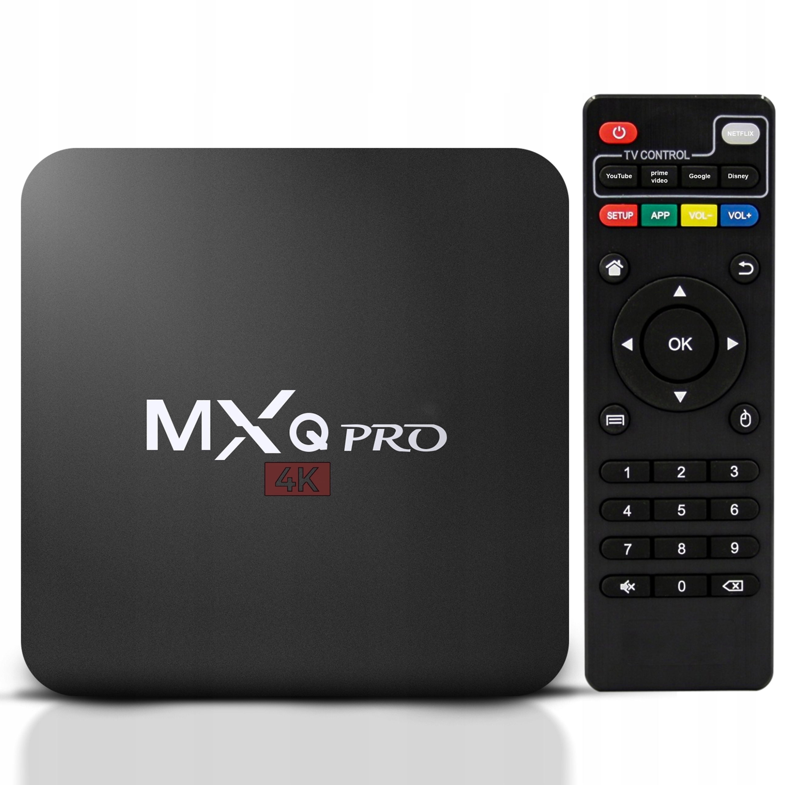 SMART TV BOX 8GB MXQ PRO 4K DEKODER ANDROID 7.1 - Sklep, Opinie, Cena w