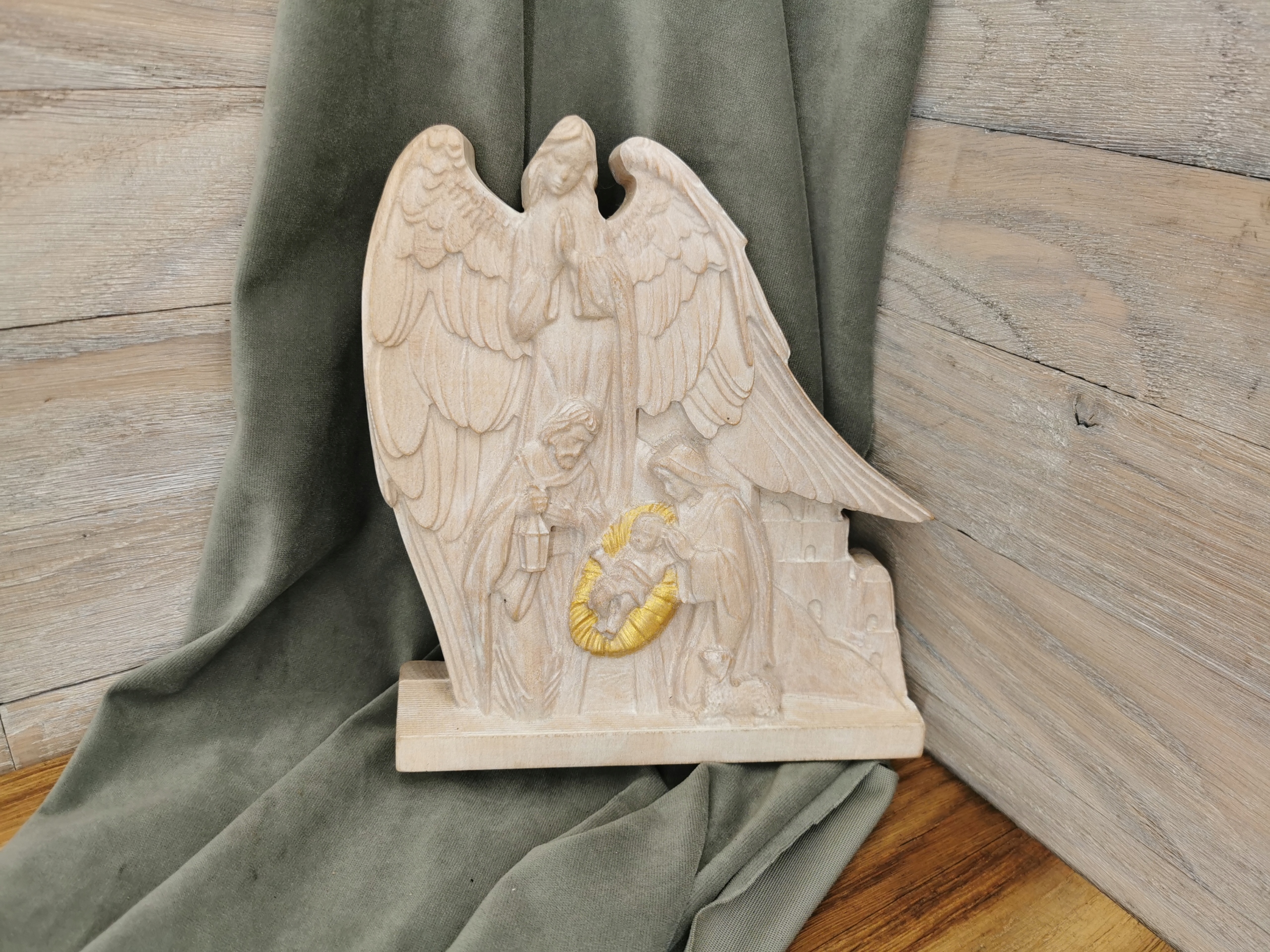 Obraz Plácačka Anděl Betlém Svatá rodina dekorace Vánoce 20