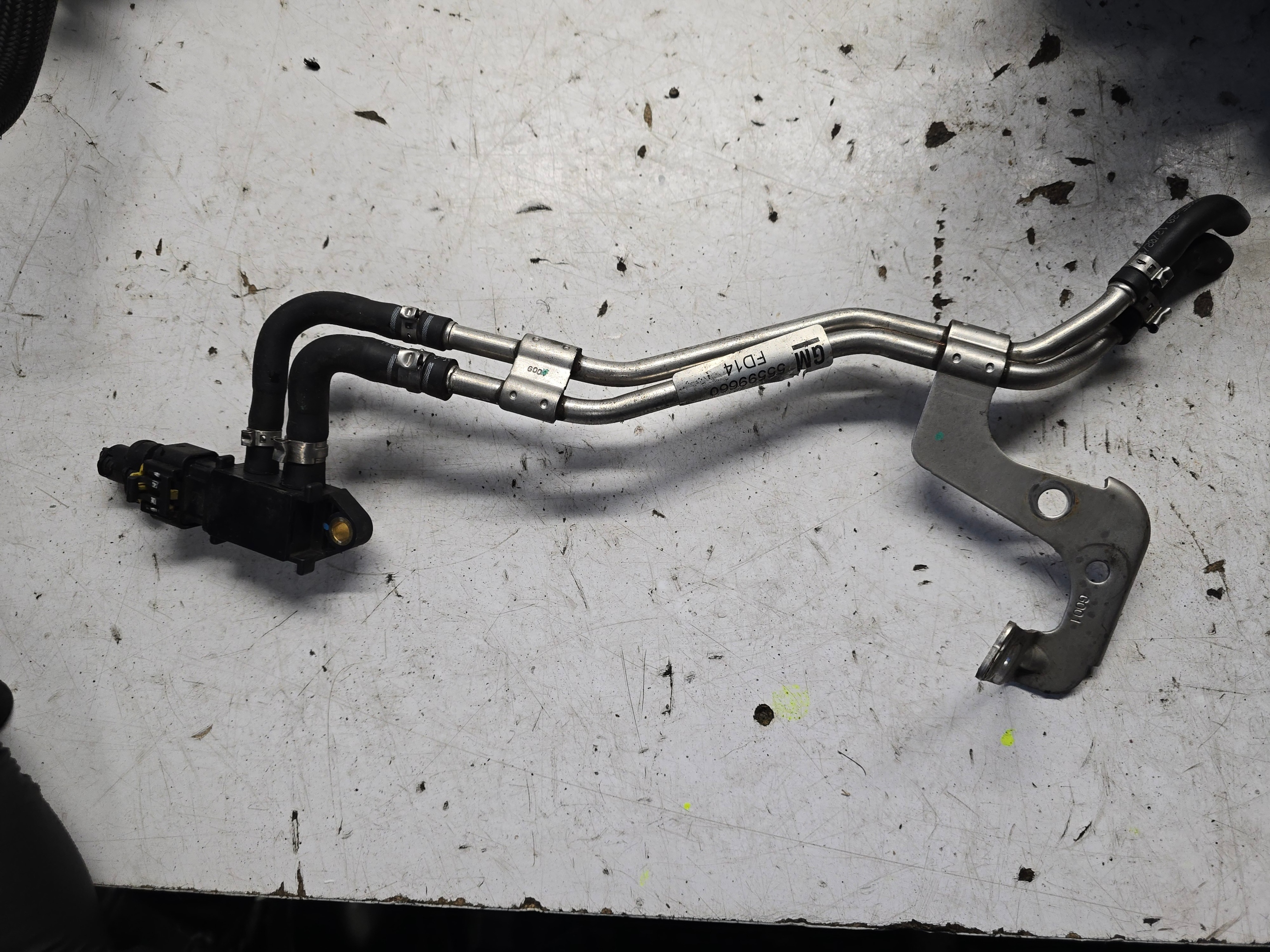 OPEL ASTRA J LIFT exhaust gas sensor 55599659 1.6 CDTI