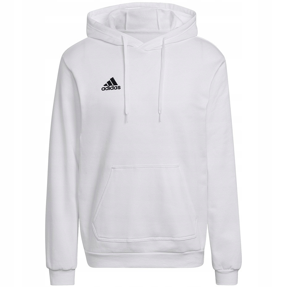 Pánská mikina mikina s kapucí adidas Entrada 22 bílá HG6302