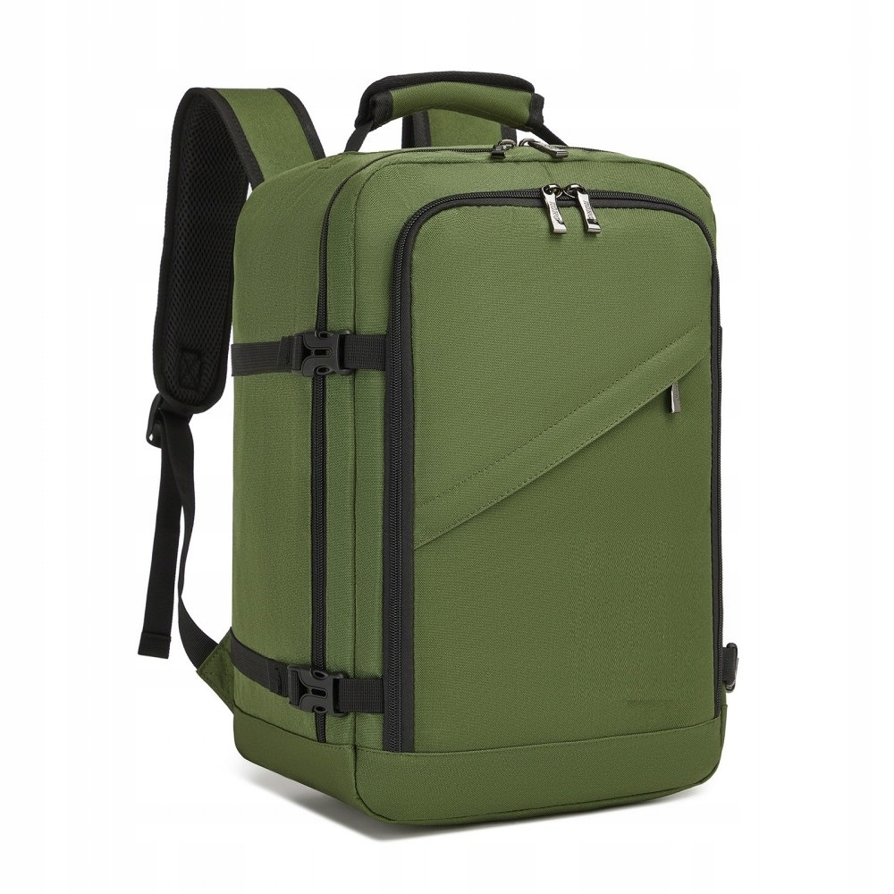 Zielony Plecak do Samolotu Ryanair Wizzair 40x30x20 bagaż kabinowy Expander