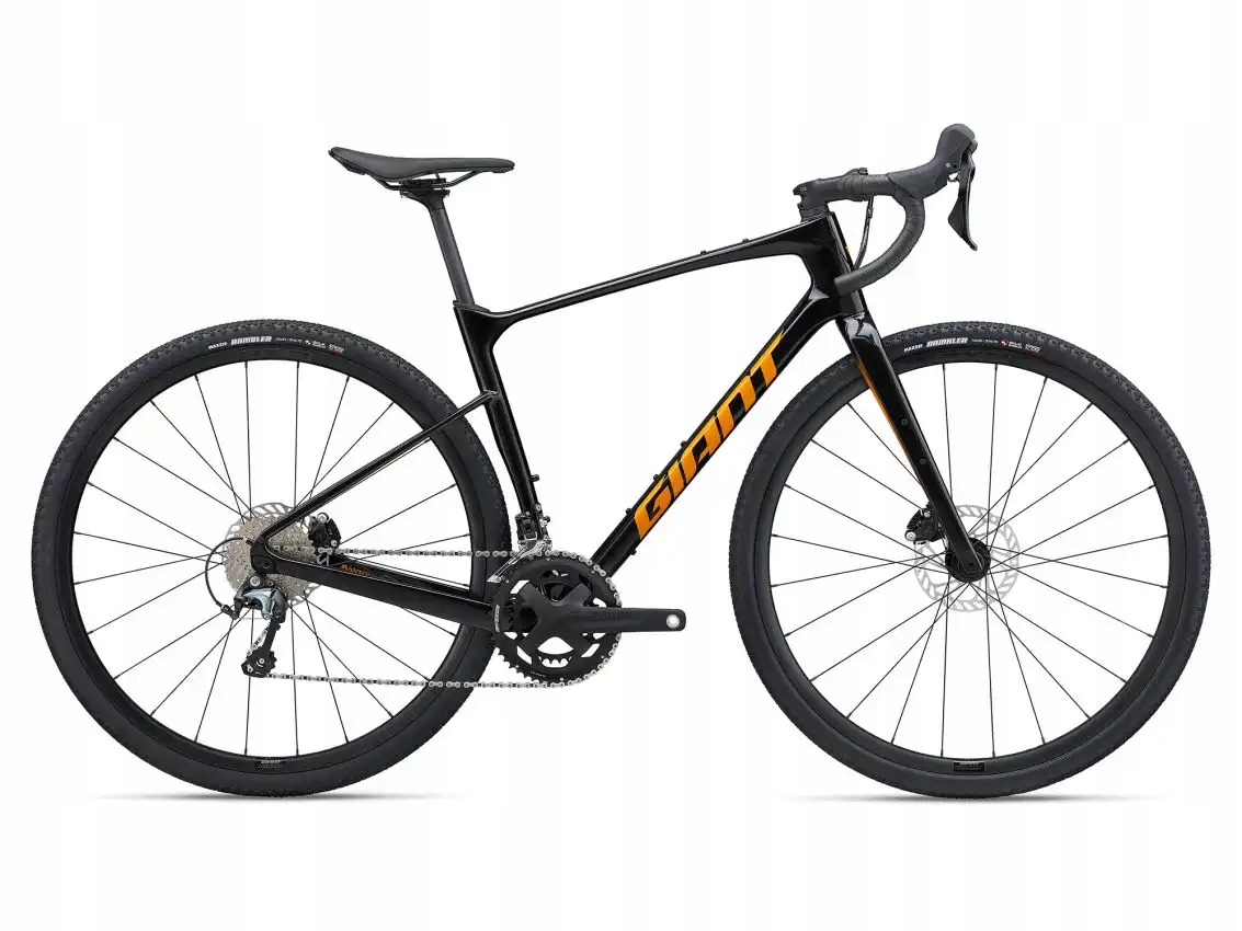 Rower przełajowy Giant Revolt Advanced 3 M w kolorze czarnym metallic