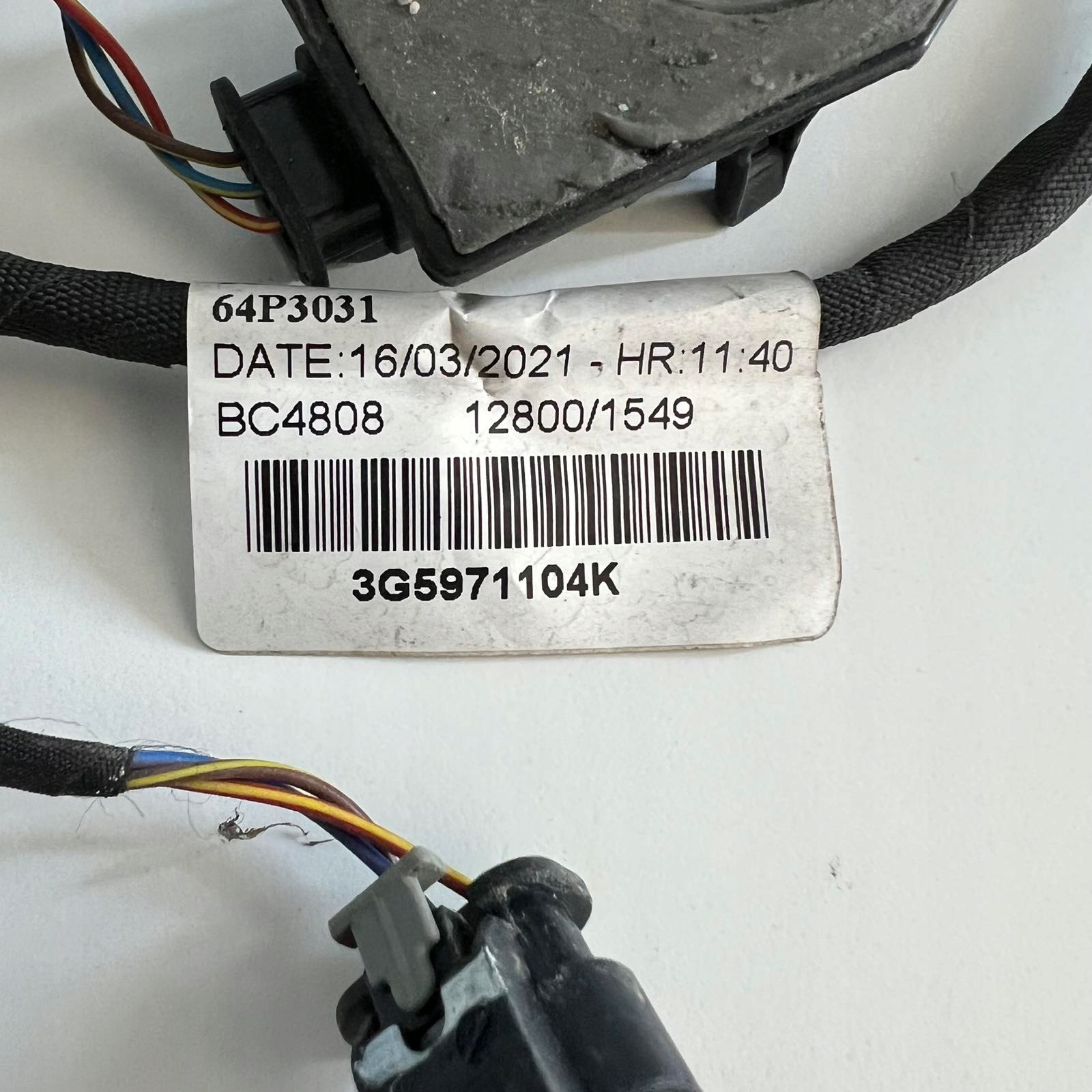 VW PASSAT B8 cablaggio PDC Paraurti posteriore 3G5971104K