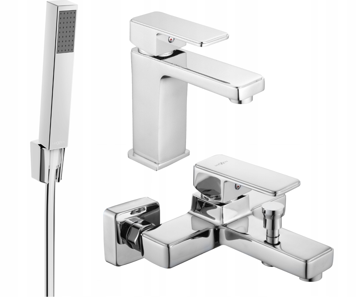 Mexen Cetus R77 Vanová souprava, Chrom, 744303R77-00