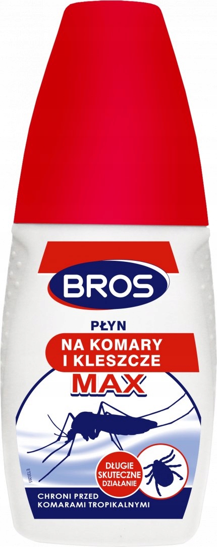 

Plyn na Komary i Kleszcze Max 50ml Bros