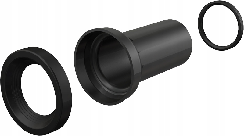 RURA ODPŁYWOWA Z USZCZELKAMI do wiszących WC