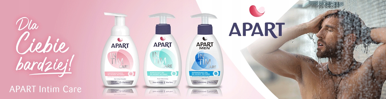 Apart Żel do Higieny Intymnej dla Mężczyzn 300ml Linia Intim Care