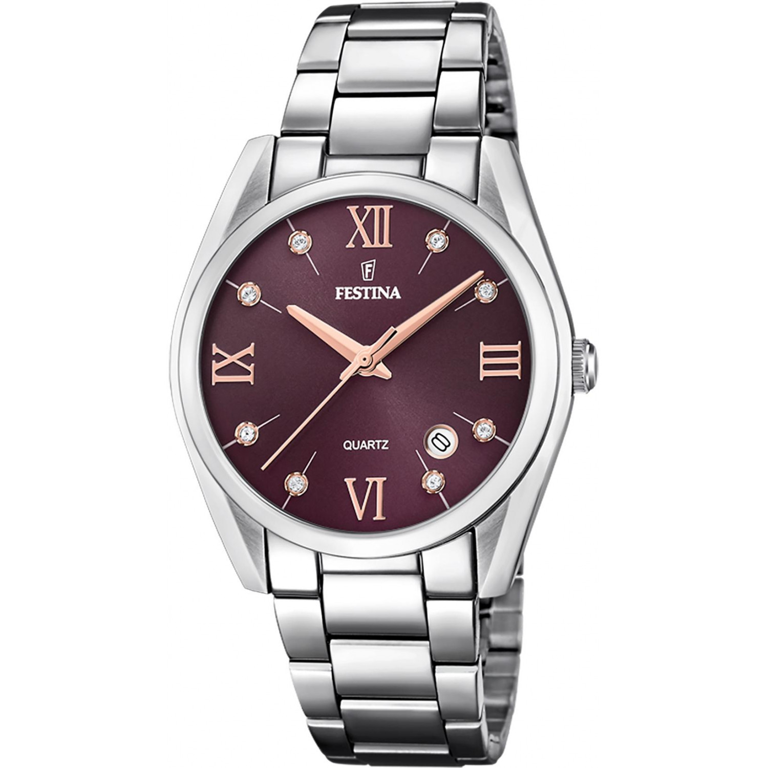 Dámské hodinky Festina F16790-E stříbrné