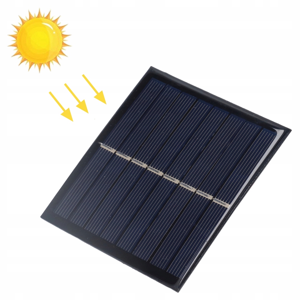 1W 4V Panel Solarny 1.2V 2 Aa Ładowanie Baterii